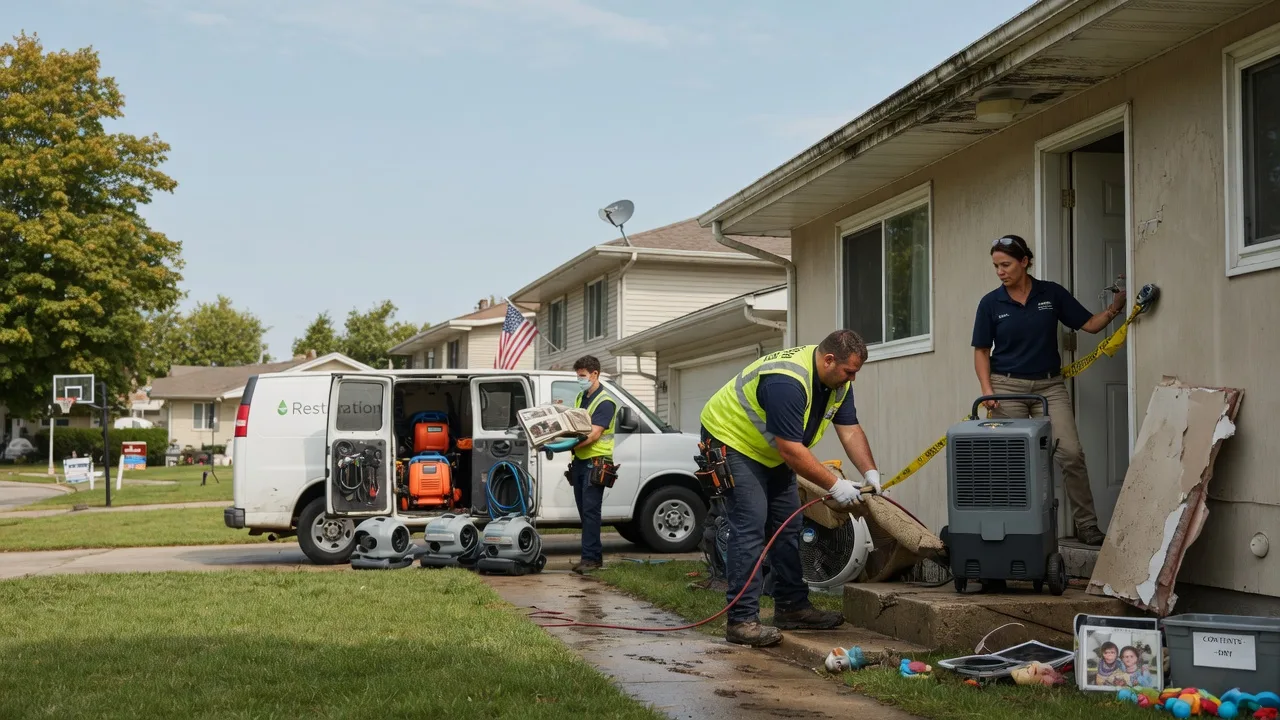Water Damage Restoration in Woodbury, NJ near me